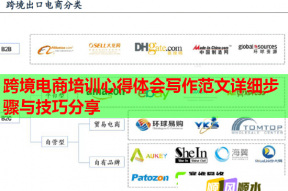 跨境电商培训心得体会写作范文详细步骤与技巧分享