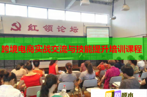 跨境电商实战交流与技能提升培训课程