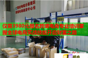 仅需3980元报名跨境电商专业培训掌握全球电商实战技能开启财富之路