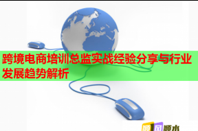 跨境电商培训总监实战经验分享与行业发展趋势解析