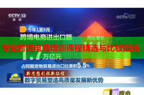 专业跨境电商培训课程精选与比较指南