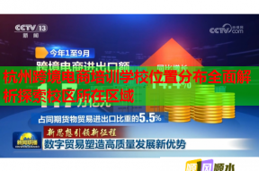 杭州跨境电商培训学校位置分布全面解析探索校区所在区域