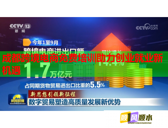 成都跨境电商免费培训助力创业就业新机遇  第1张