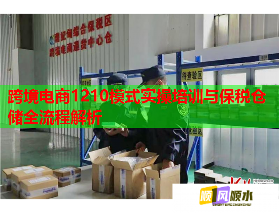 跨境电商1210模式实操培训与保税仓储全流程解析  第2张